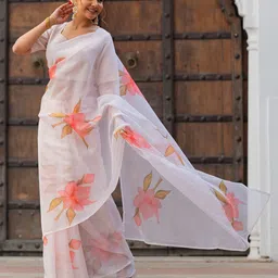ASPORA Floral Printed Saree-picture-36