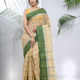 Charukriti Ethnic Woven Design Pure Cotton Taant Saree-picture-25