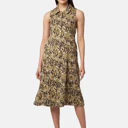 AKKRITI BY PANTALOONS Floral Printed Shirt Dress-image-57