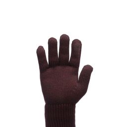 513 Men Maroon Solid Knitted Gloves-image-68