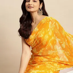 RATAN Floral Printed Saree-image-46