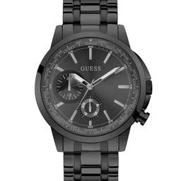 GUESS Men Stainless Steel Bracelet Style Straps Analogue Watch-11