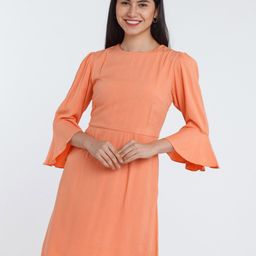 Zink London Orange Dress-image-24