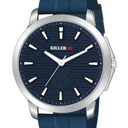Killer Men Round Analogue Watch KL-9403-BLUE-46