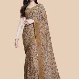 Rani Saahiba Floral Printed Saree-picture-1