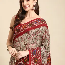 RATAN Ethnic Motifs Pure Cotton Saree-picture-51