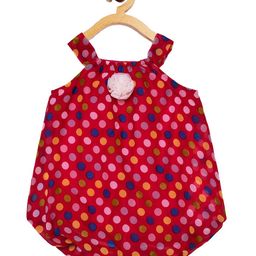 Creative Kids Red A-Line Dress-31