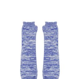Bharatasya Blue Textured Cotton Active Wear Sun Protection Arm Sleeves-image-95