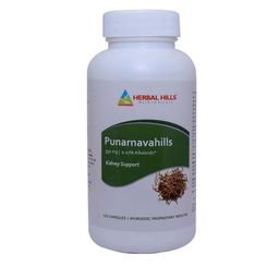 Herbal Hills Punarnavahills Capsules- 120 Capsules-image-59