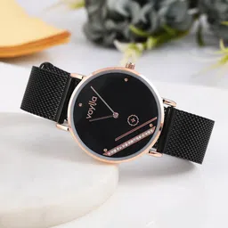 Voylla Women Dial & Stainless Steel Bracelet Style Straps Analogue Watch 8905124489781-image-55