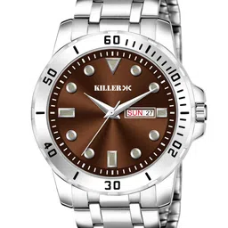 Killer Men Bracelet Style Straps Analogue Watch KL-9101-BROWN-45