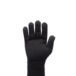 513 Men Black Solid Knitted Gloves-image-75