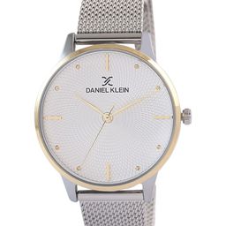 Daniel Klein Women Silver-Toned Dial &  Straps Analogue Watch DK.1.13056-5-Silver-image-54