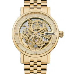 Ingersoll Men Stainless Steel Bracelet Style Straps Analogue Watch I00408-81
