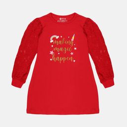 3PIN Red T-shirt Dress-42