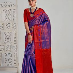 MIMOSA Woven Design Zari Art Silk Kanjeevaram Saree-picture-13