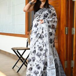Fevinaa Floral Printed Saree-picture-27