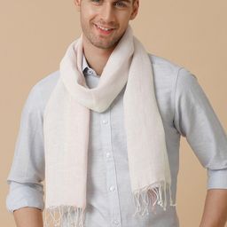 Linen Club Unisex Striped Stole-image-91