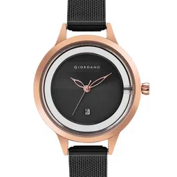 GIORDANO Women Metal Strap Analogue Watch GD-60010-22-58