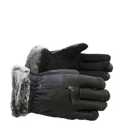 Alexvyan Women Leather Thermal Warm Gloves-image-70