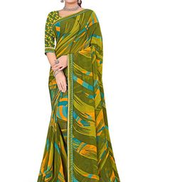 RANGRASIYA Abstract Printed Saree-picture-3