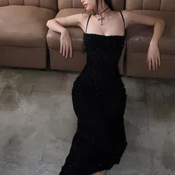 Mast & Harbour Shoulder Straps Bodycon Dress-image-27