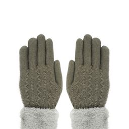FabSeasons Kids Patterned Acrylic Winter Gloves-image-73