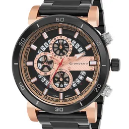 GIORDANO Men Dial & Bracelet Style Straps Analogue Watch GD-50013-22-18