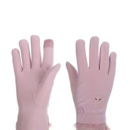 Alexvyan Women Patterned Touch Screen Wind & Snow Proof Fleece Warm Hand Gloves-image-93