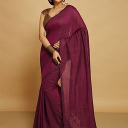 BENGAL HANDLOOM Art Silk Taant Saree-picture-18