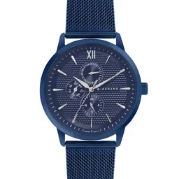 GIORDANO Men Dial & Bracelet Style Straps Analogue Watch GD-50008-33-Blue-34