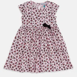 Pantaloons Junior Pink Floral Dress-picture-38