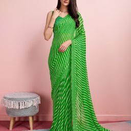 Mitera Leheriya Pure Chiffon Saree-image-17