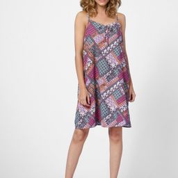 ONLY Pink & Purple Ethnic Motifs A-Line Dress-image-56