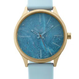 Fastrack Unisex Blue Aluminium Dial & Blue Straps Analogue Watch-42