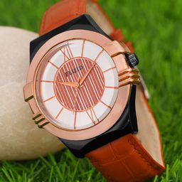 FLUID Men Leather Straps Analogue Watch FLWatch23-021-SL02-18