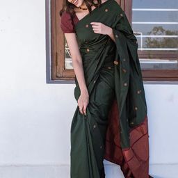 AVANTIKA FASHION Printed Pure Silk Kanjeevaram Saree-22