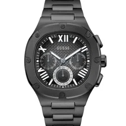 GUESS Men Stainless Steel Bracelet Style Straps Analogue Watch GW0572G3-43