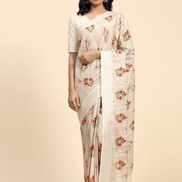 RACHNA Floral Printed Ready to Wear Saree-image-14