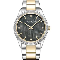 Kenneth Cole Men Black Embellished Dial & Gold Toned Stainless Steel Bracelet Style Straps Analogue Watch-picture-38
