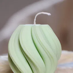 atorakushon Green Soy Wax Fruit Scented Pillar Candle-22