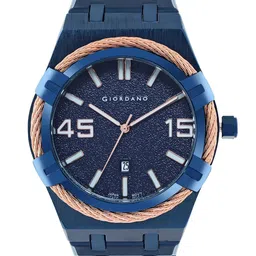 GIORDANO Men Dial & Bracelet Style Straps Analogue Watch GD-50016-33-17