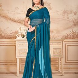Anouk Zari Saree-image-38
