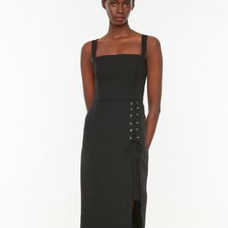 Trendyol Shoulder Straps Sheath Dress-picture-24