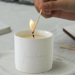 Kuber Industries Solid Scented Jar Candle-14