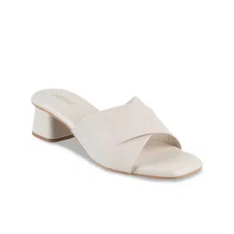 Metro Open Toe Block Heels image 1
