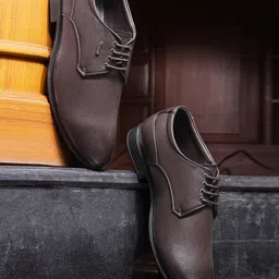 Liberty Men Round Toe Formal Derbys-image-3