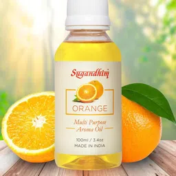 Sugandhim Orange Fragrance Multipurpose Aroma Oil 100ml-52