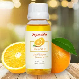 Sugandhim Orange Fragrance Multipurpose Aroma Oil 50ml-image-23