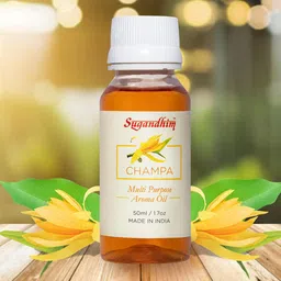 Sugandhim Champa Fragrance Multipurpose Aroma Oil 100ml-49